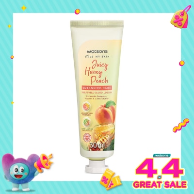 WATSONS - Watsons Juicy Honey Peach Intensive Care Perfurmed Hand Lotion 30ml