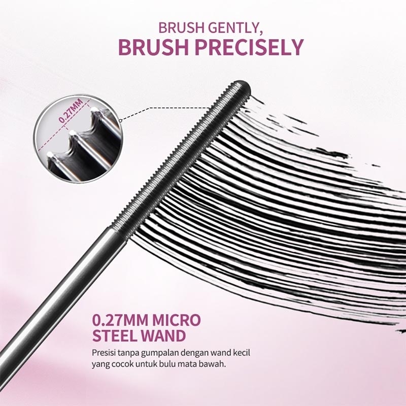 Roll to Length Steel Mascara Black 8g