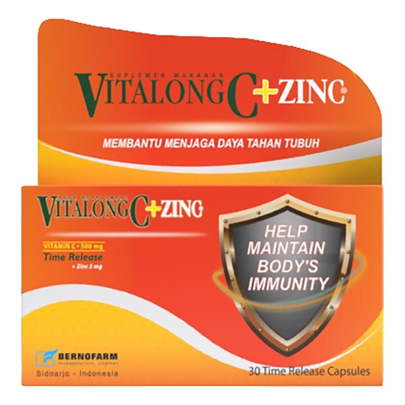 C + Zinc Kapsul 30'S (Botol)