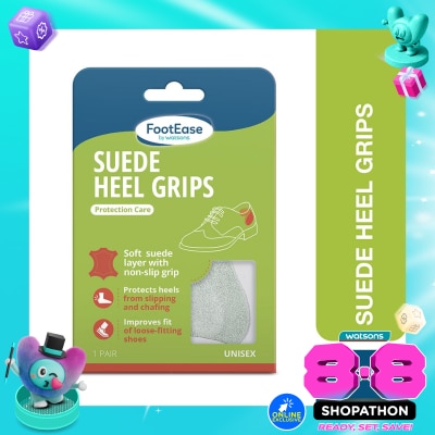 FOOTEASE BY WS - Footease by Watsons Suede Heel Grip 1 Pair image