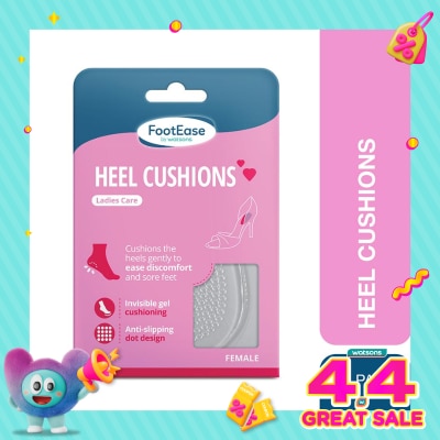 FOOTEASE BY WS - Footease by Watsons Heel Cushions 1 Pair