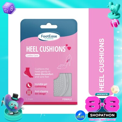 FOOTEASE BY WS - Footease by Watsons Heel Cushions 1 Pair image
