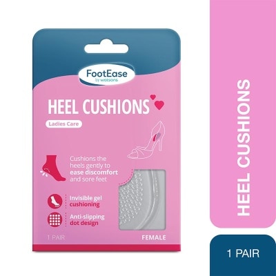FOOTEASE BY WS Footease by Watsons Heel Cushions 1 Pair