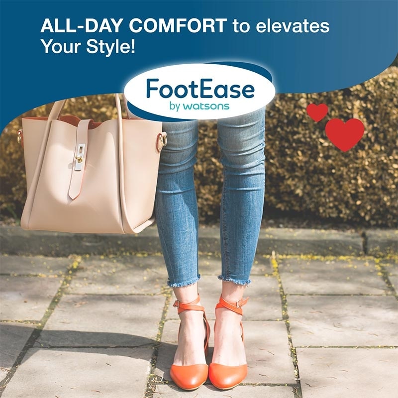 Footease by Watsons Heel Shields 1 Pair