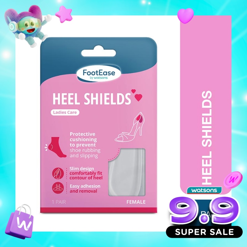 Footease by Watsons Heel Shields 1 Pair image