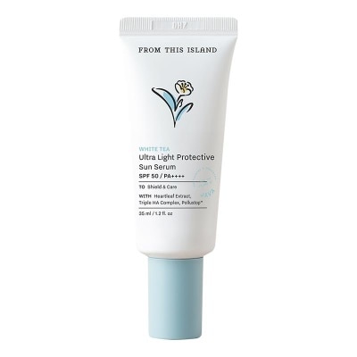 FROM THIS ISLAND From This Island White Tea Ultra Light Protective Sun Serum 35ml