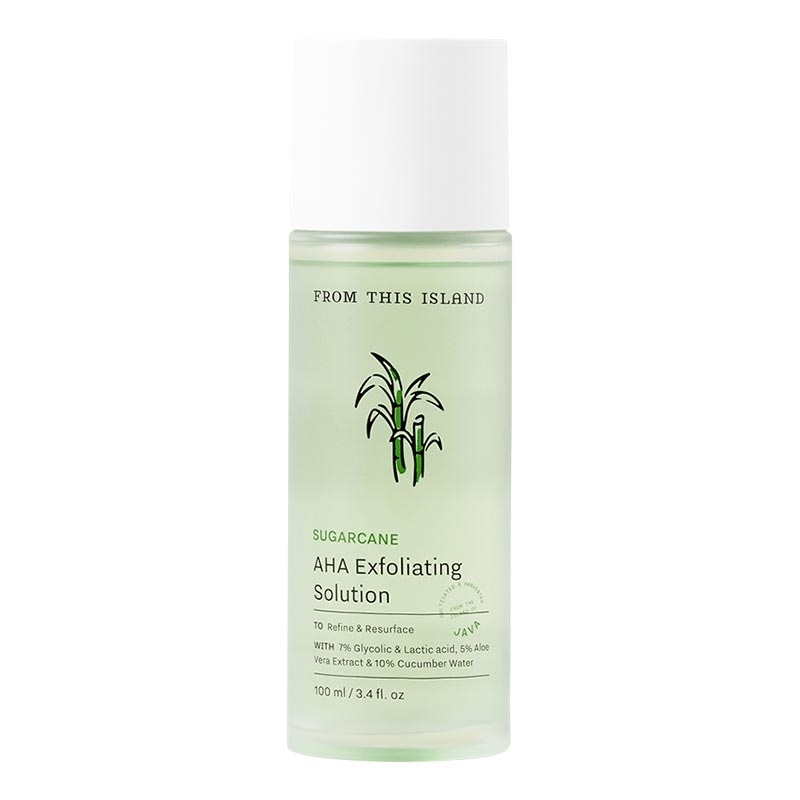 From This Island Sugarcane AHA Exfoliating Solution 100ml