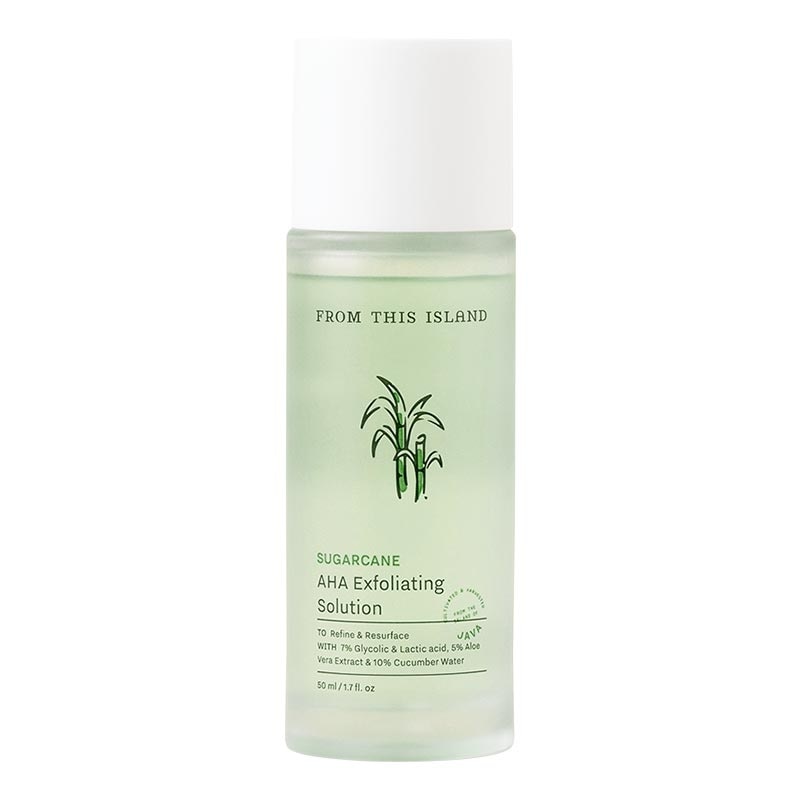 From This Island Sugarcane AHA Exfoliating Solution 50ml