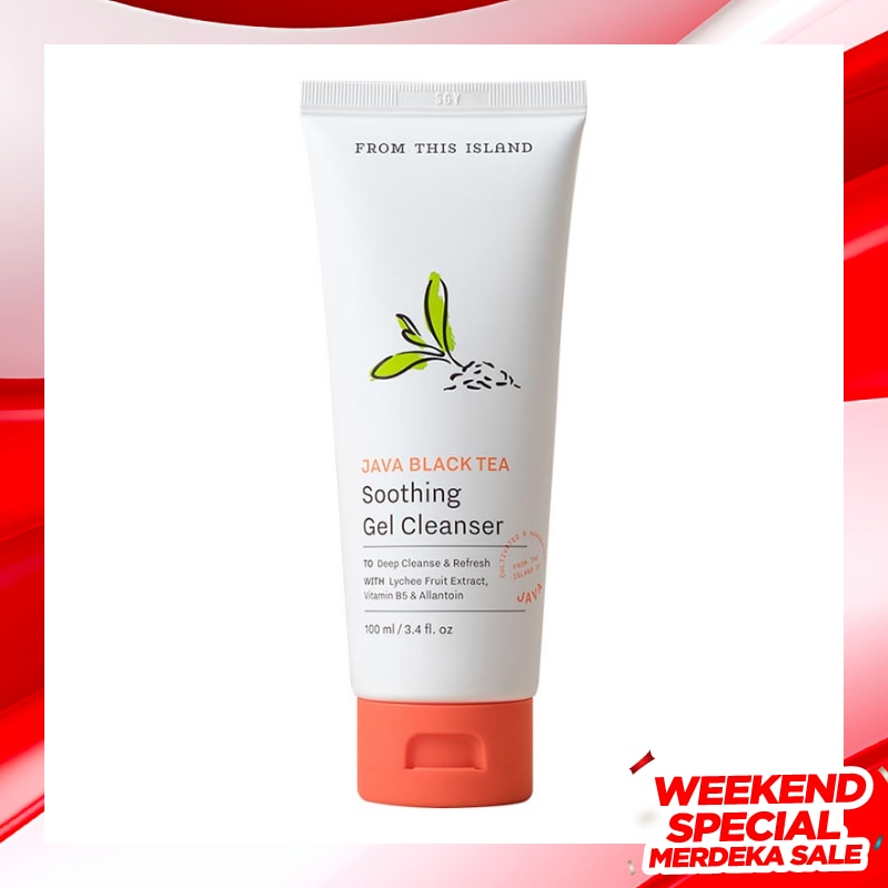 From This Island Java Black Tea Soothing Gel Cleanser 100ml