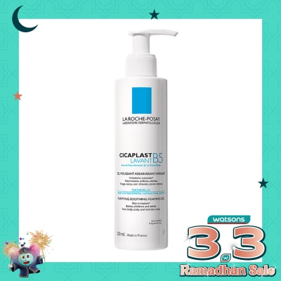 LA ROCHE POSAY La Roche Posay Cicaplast Lavant B5 Purifying Soothing Foaming Gel 200ml