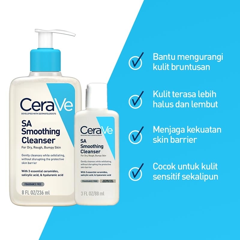 Cerave SA Smoothing Cleanser 236ml