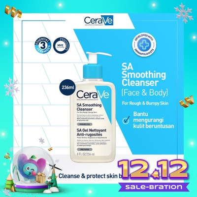 CERAVE Cerave SA Smoothing Cleanser 236ml