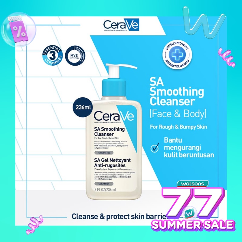 Cerave SA Smoothing Cleanser 236ml