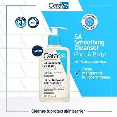 CERAVE Cerave SA Smoothing Cleanser 236ml