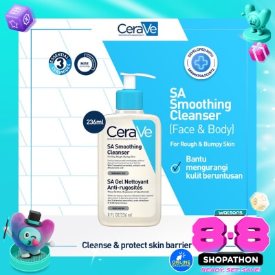 CERAVE - Cerave SA Smoothing Cleanser 236ml image