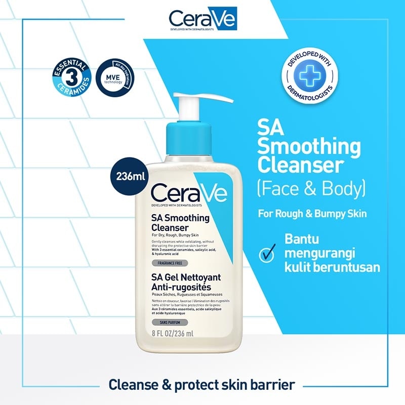 Cerave SA Smoothing Cleanser 236ml