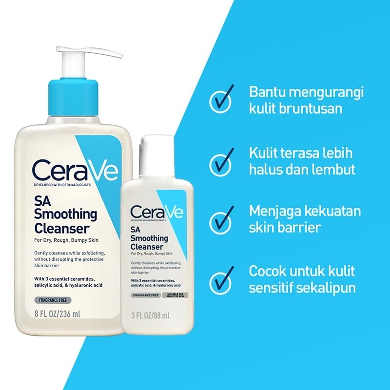 Cerave SA Smoothing Cleanser 88ml