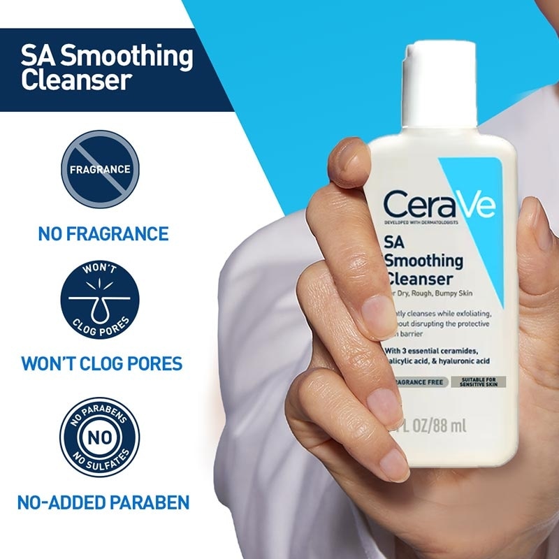 Cerave SA Smoothing Cleanser 88ml