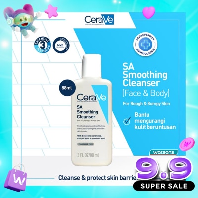 CERAVE - Cerave SA Smoothing Cleanser 88ml image