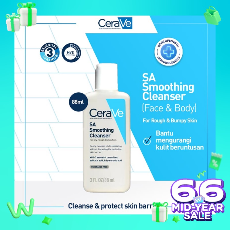 Cerave SA Smoothing Cleanser 88ml