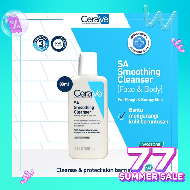 Cerave SA Smoothing Cleanser 88ml