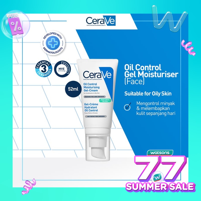 Cerave Oil Control Moisturizing GelCream 52ml