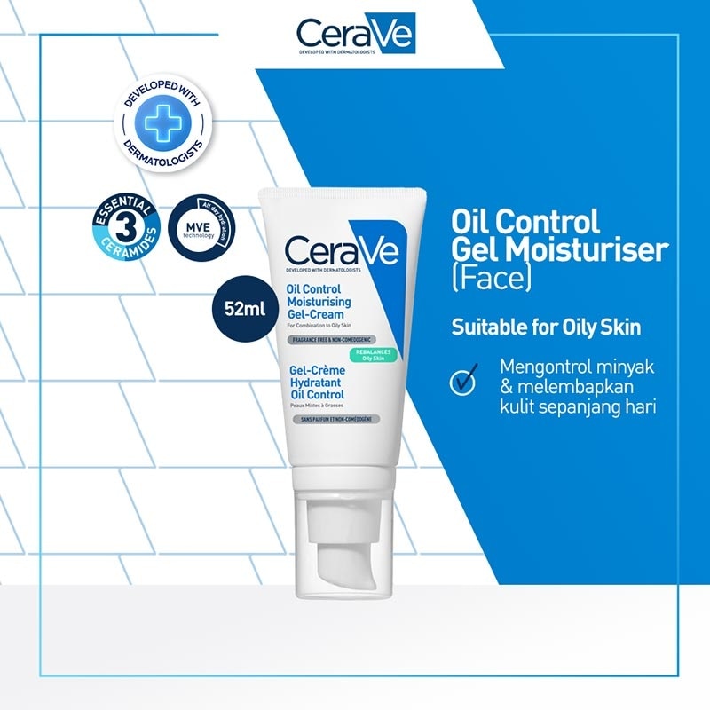 Cerave Oil Control Moisturizing GelCream 52ml