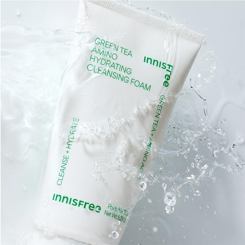 Innisfree Green Tea Amino Hydrating Cleansing Foam 150g