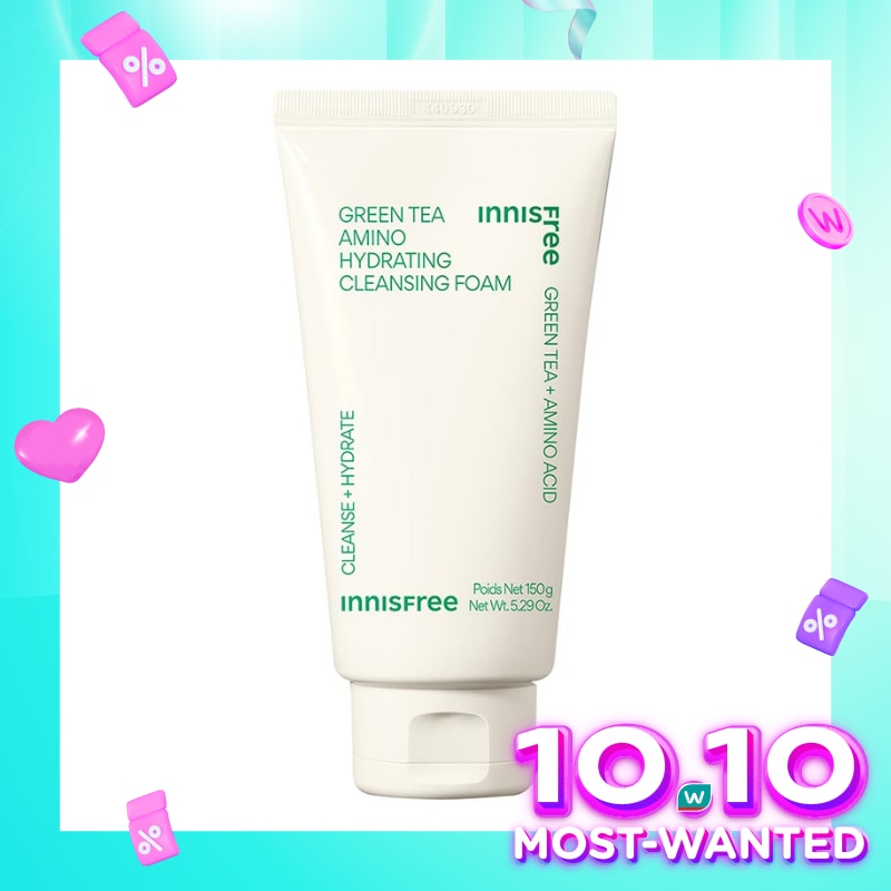 Innisfree Green Tea Amino Hydrating Cleansing Foam 150g
