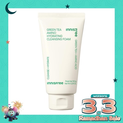 INNISFREE Innisfree Green Tea Amino Hydrating Cleansing Foam 150g