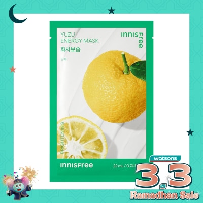 INNISFREE Innisfree Yuzu Energy Mask 22ml