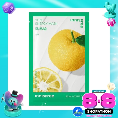 INNISFREE - Innisfree Yuzu Energy Mask 22ml image