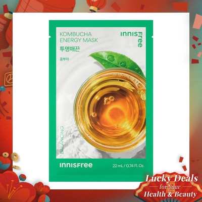 INNISFREE Innisfree Kombucha Energy Mask 22ml