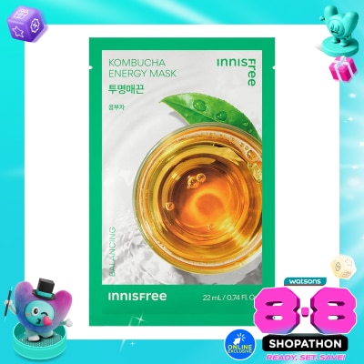 INNISFREE - Innisfree Kombucha Energy Mask 22ml image