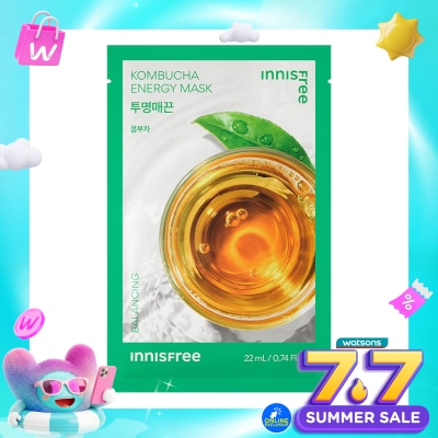INNISFREE - Innisfree Kombucha Energy Mask 22ml
