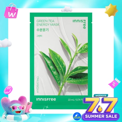 INNISFREE - Innisfree Green Tea Energy Mask 22ml