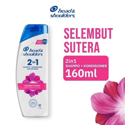 HEAD & SHOULDER - Shampoo 2-in-1 Varian Smooth and Silky 160ml