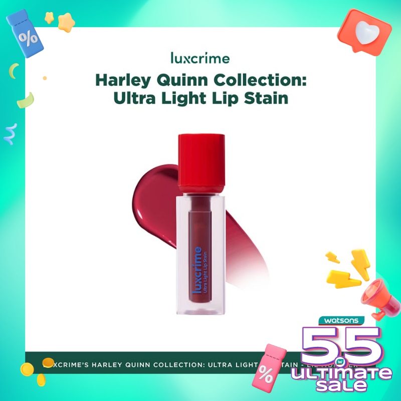 Luxcrime Harley Quinn Ultra Light Lip Stain Lil Monster 3.5ml