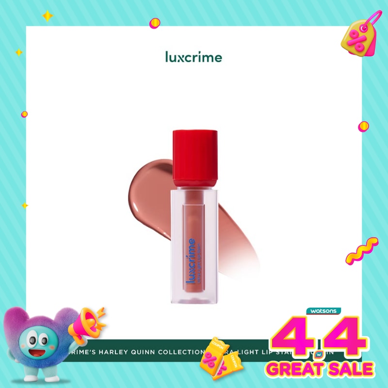 Luxcrime Harley Quinn Ultra Light Lip Stain Puddin' 3.5ml