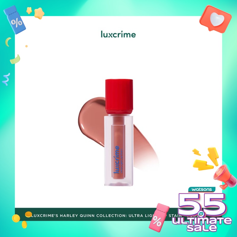 Luxcrime Harley Quinn Ultra Light Lip Stain Puddin' 3.5ml