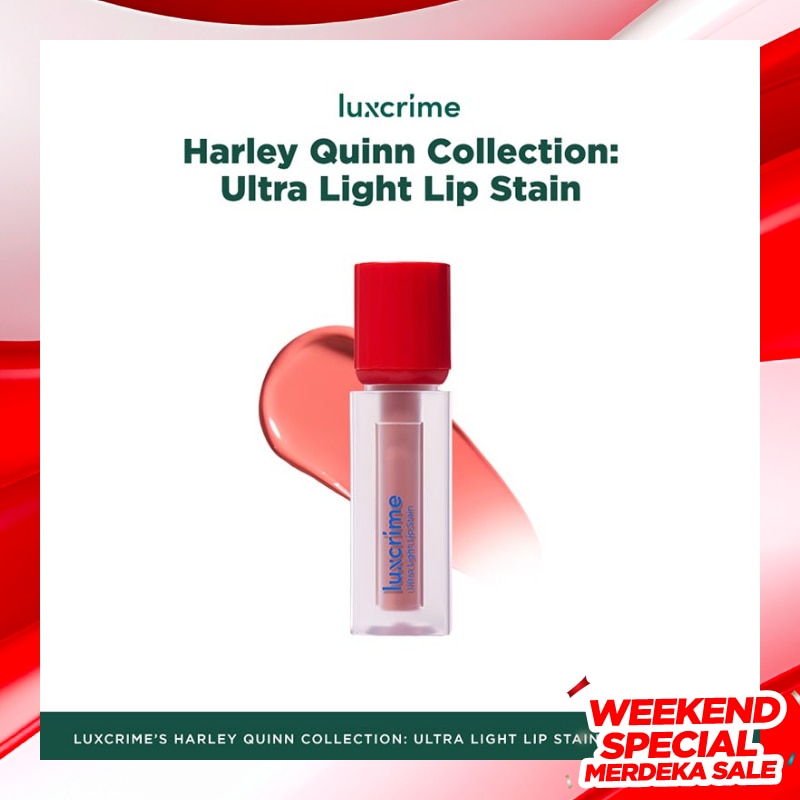 Luxcrime Harley Quinn Ultra Light Lip Stain Joker's Girl 3.5ml