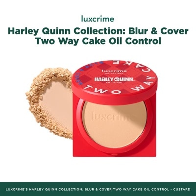 LUXCRIME Luxcrime Harley Quinn Two Way Cake Oil Control Custard 8.5g