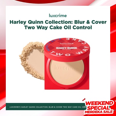 LUXCRIME Luxcrime Harley Quinn Two Way Cake Oil Control Buttercream 8.5g