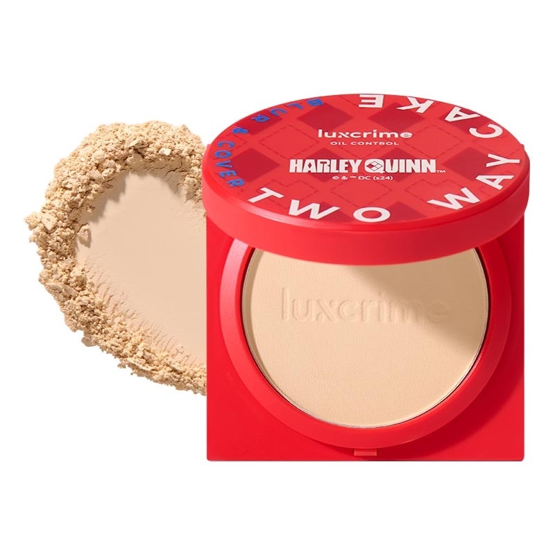 Luxcrime Harley Quinn Two Way Cake Oil Control Buttercream 8.5g