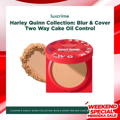 LUXCRIME Luxcrime Harley Quinn Two Way Cake Oil Control Opera 8.5g