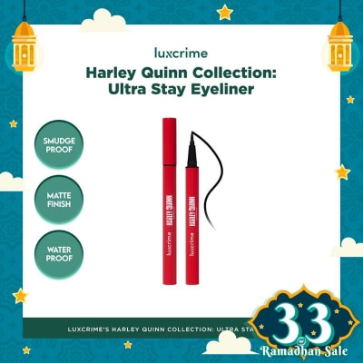 LUXCRIME Luxcrime Harley Quinn Ultra Stay Eyeliner Midnight 0.6ml