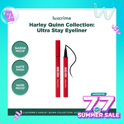 LUXCRIME Luxcrime Harley Quinn Ultra Stay Eyeliner Midnight 0.6ml