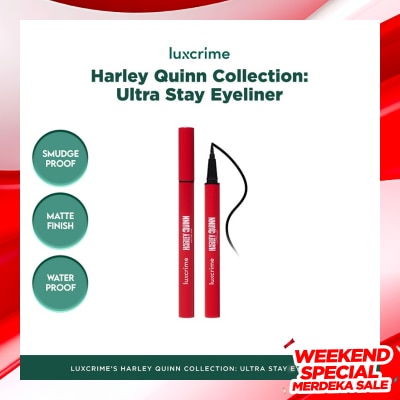 LUXCRIME Luxcrime Harley Quinn Ultra Stay Eyeliner Midnight 0.6ml