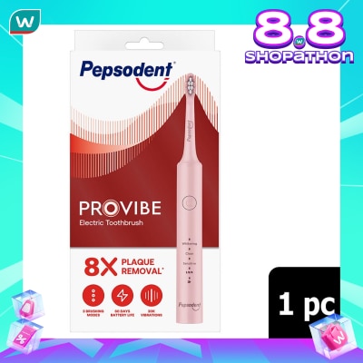 Pepsodent Pepsodent Provibe Sikat Gigi Elektric Starter Kit Pink