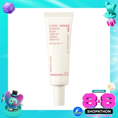 INNISFREE - Innisfree Innisfree Cherry Blossom Glow Tone Up Cream Skin Fit SPF50+ PA++++ 50ml image